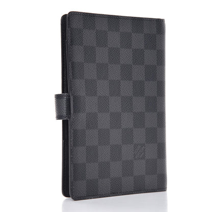 Louis Vuitton Damier Graphite Medium Ring Agenda Cover 3 of 7