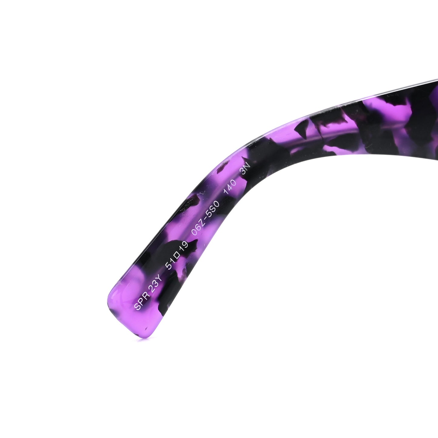 Acetate Symbole Sunglasses SPR 23Y Slate Grey Purple