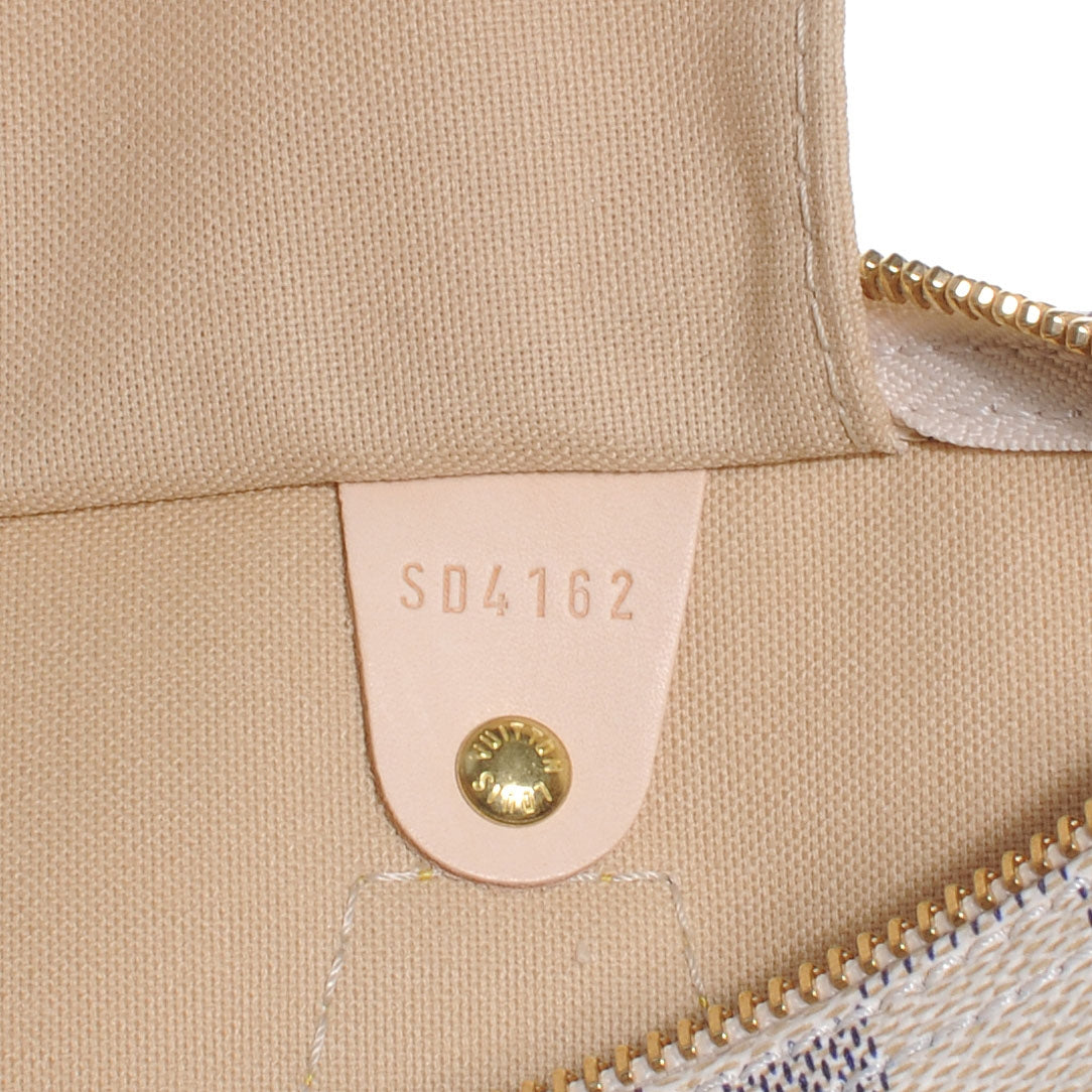 Louis Vuitton Damier Azur Speedy 30 6 of 7