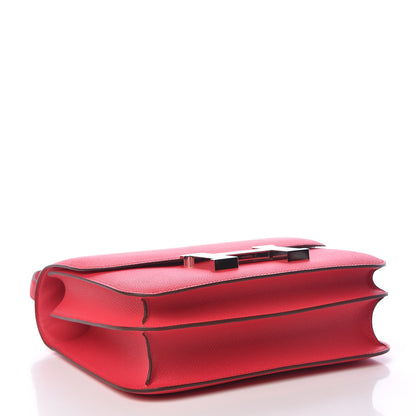 Hermes Epsom Constance 24 Rose Extreme 4 of 21