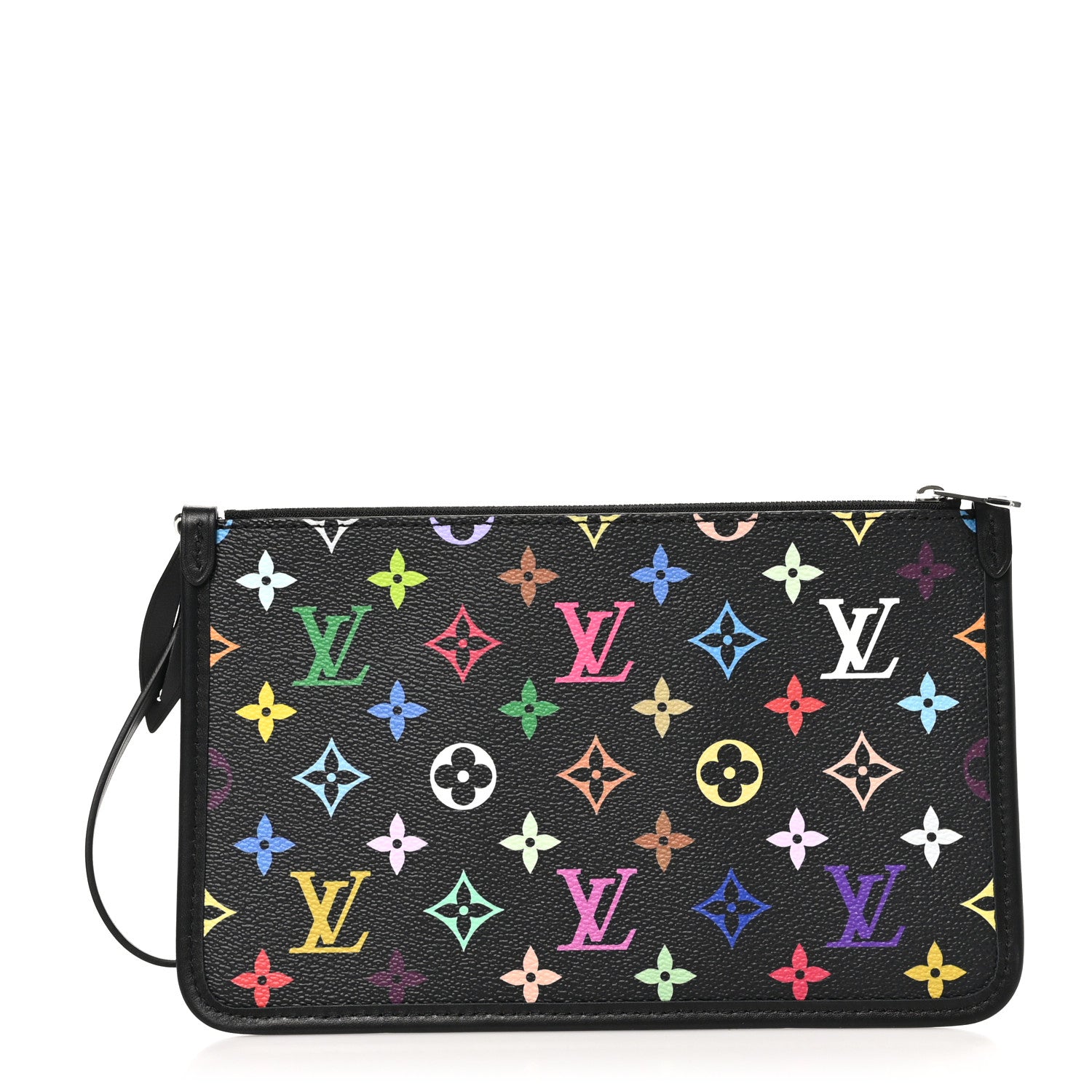 Louis Vuitton LV x TM Monogram Multicolor Carryall PM Pochette Black 1 of 7