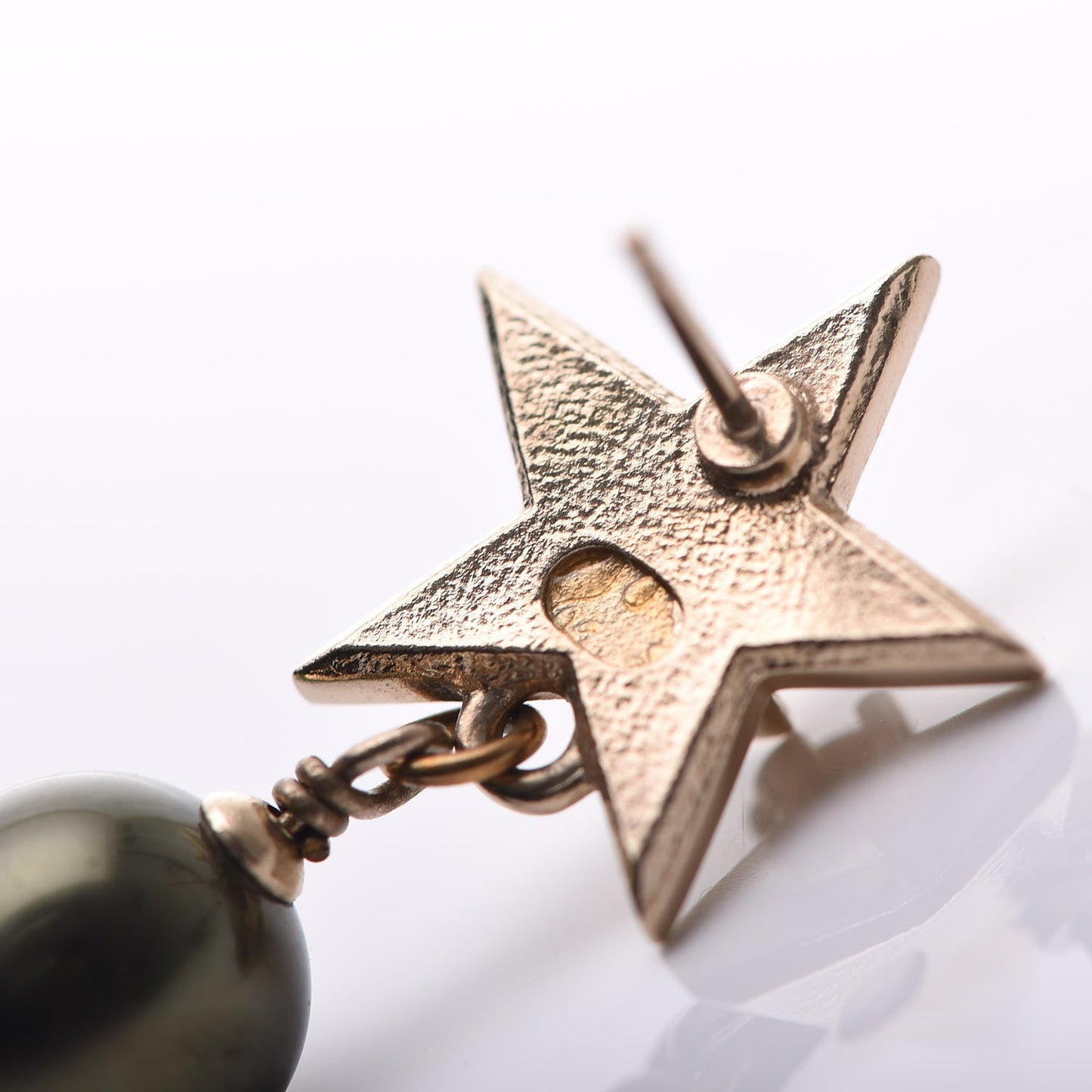 Pearl CC Star Drop Earrings Pearly Green