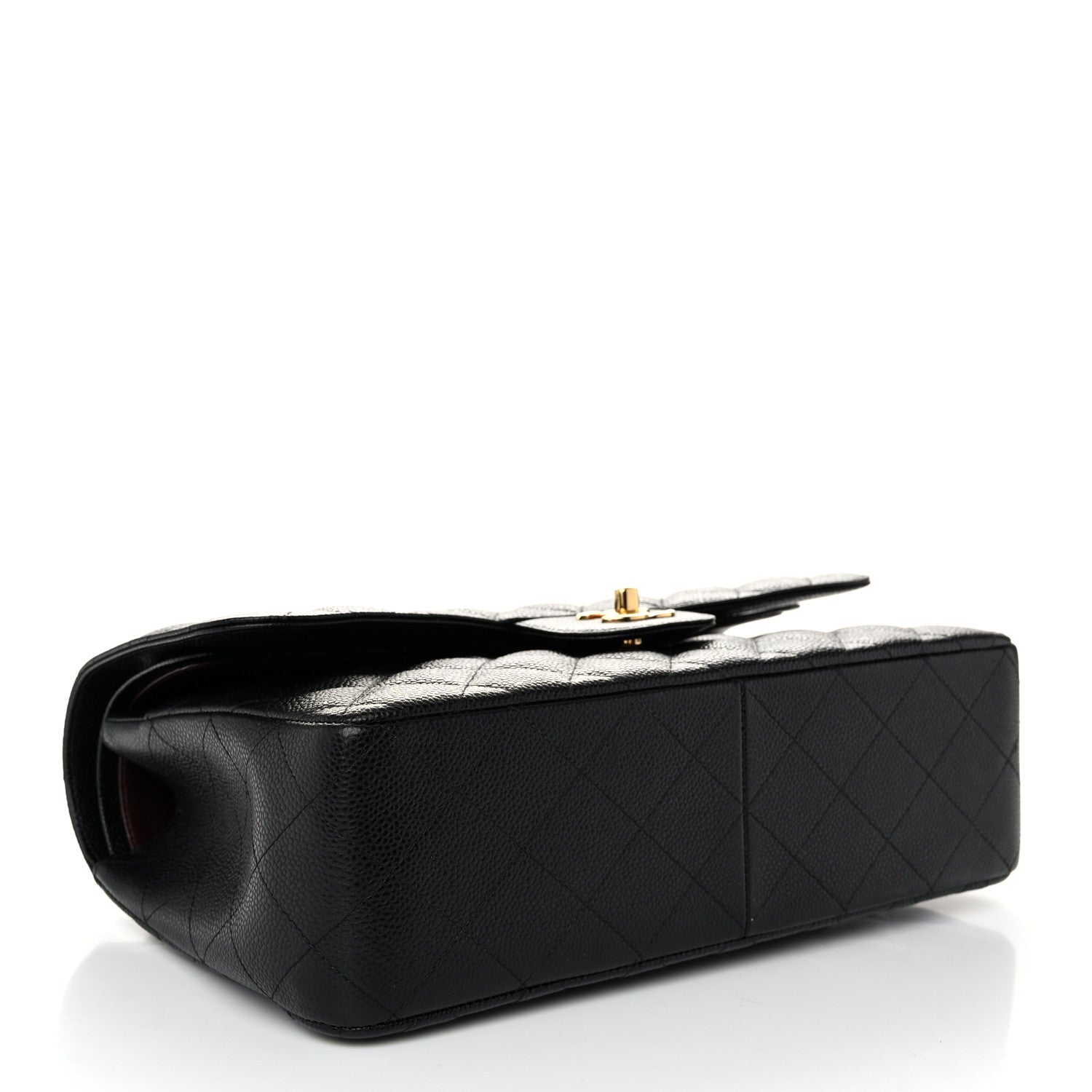 Chanel Caviar Quilted Jumbo Double Flap Black 4 of 11