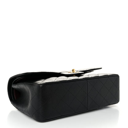 Chanel Caviar Quilted Jumbo Double Flap Black 4 of 11