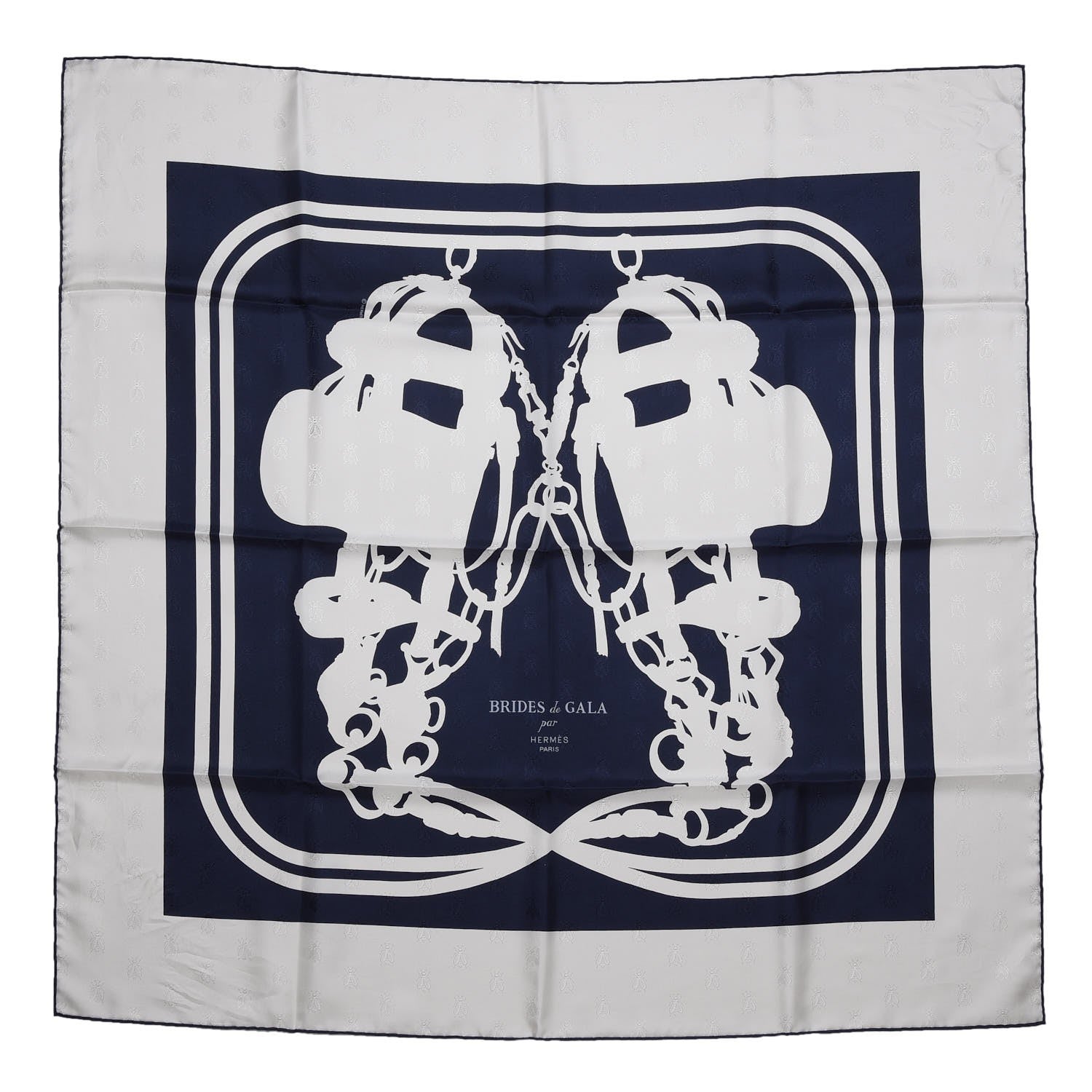 Hermes Silk Jacquard Brides De Gala Scarf 90 1 of 6