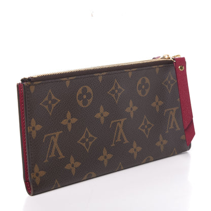 Louis Vuitton Monogram Adele Wallet Fuchsia 3 of 8