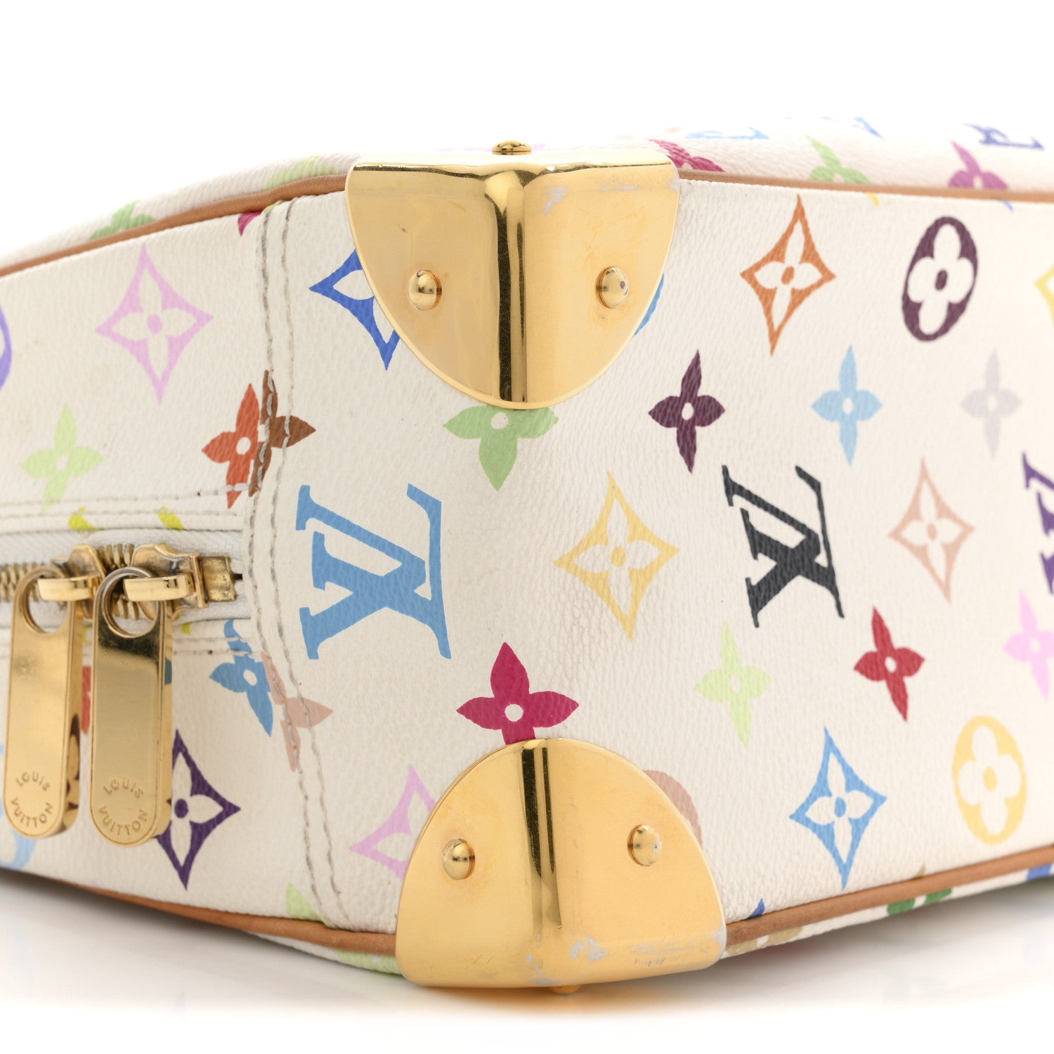 Louis Vuitton Monogram Multicolor Trouville White 9 of 13