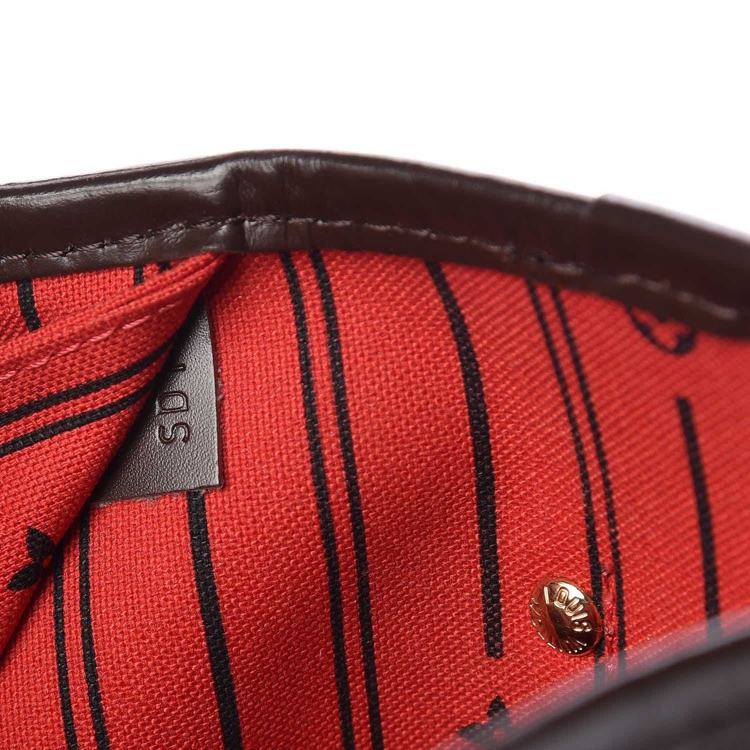 Louis Vuitton Damier Ebene Neverfull MM 7 of 9