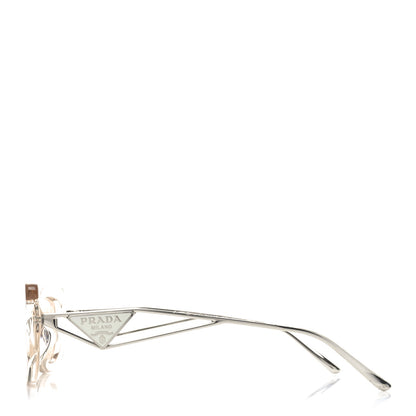 Prada Acetate Sunglasses SPR 14YS Crystal Beige 3 of 7