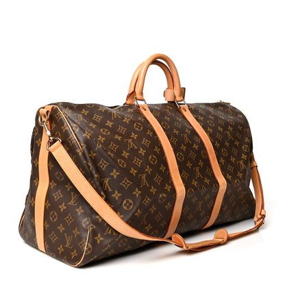 Louis Vuitton Monogram Keepall Bandouliere 55 3 of 19