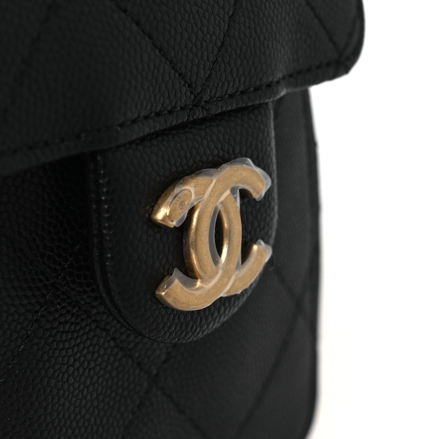Chanel Caviar Quilted Mini Chanel 25 Handbag Black 12 of 12