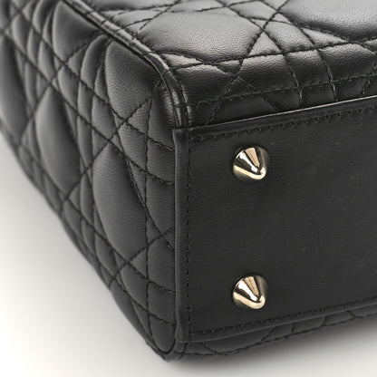 Christian Dior Lambskin Cannage Small My ABCDior Lady Dior Black 7 of 8