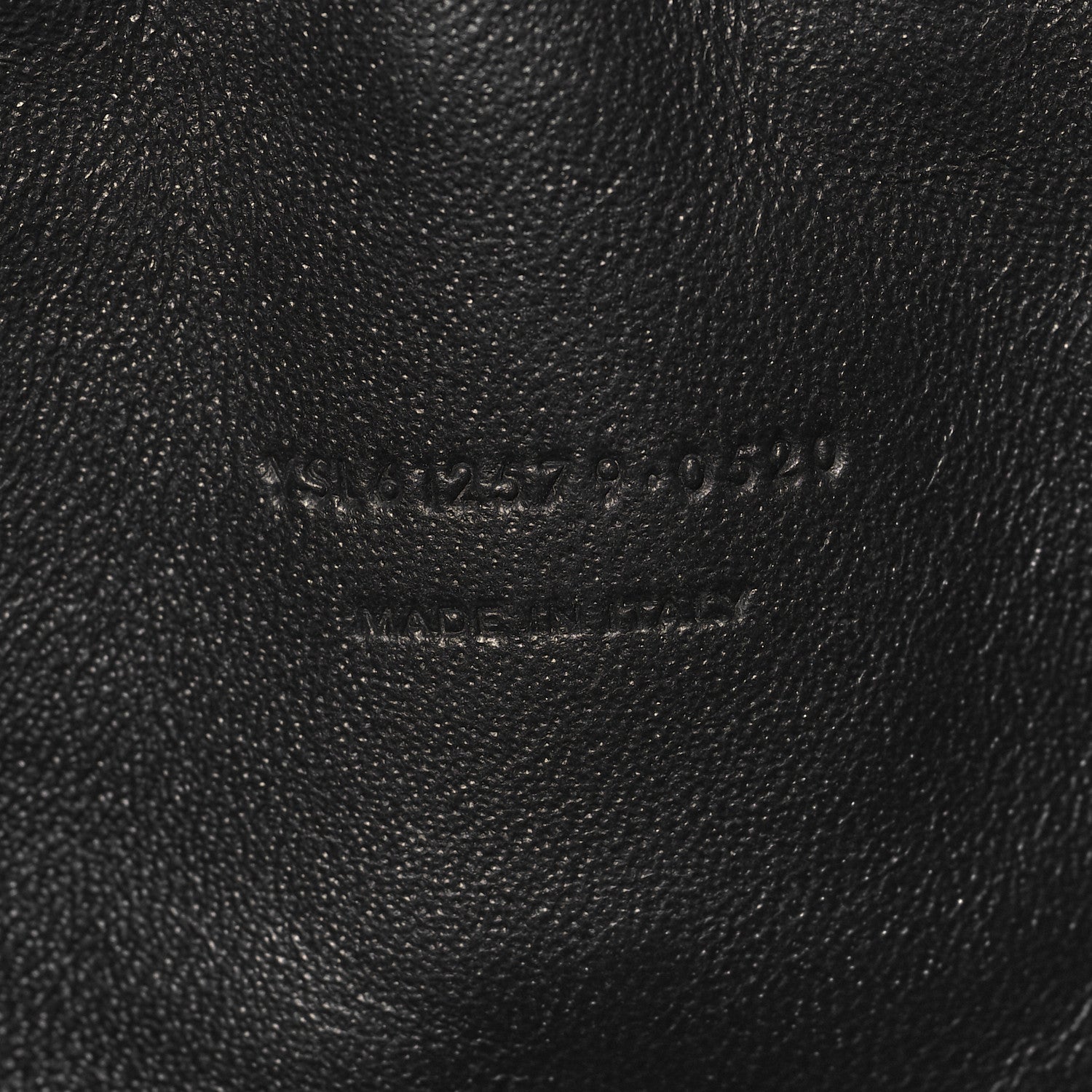 Saint Laurent Grain De Poudre Matelasse Monochrome Monogram Mini Lou Camera Bag Black 7 of 10