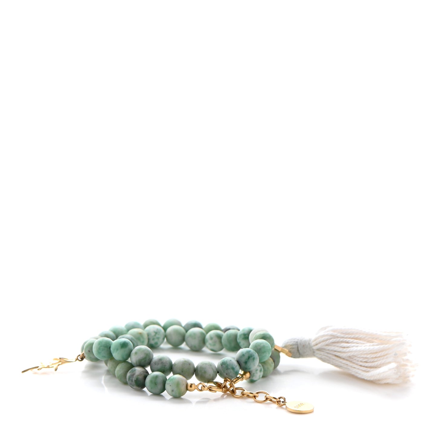 Metal Gray Hawk Jardin Double Bracelet Green Gold