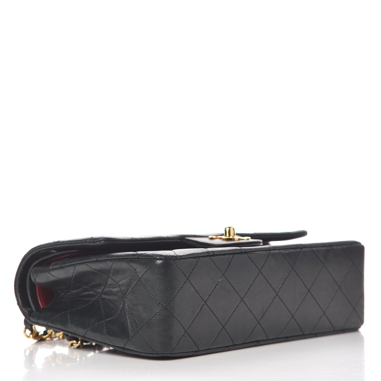 Chanel Lambskin Quilted Small Double Flap Black 4 of 17
