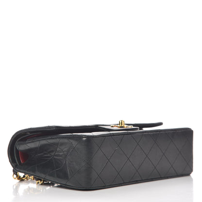 Chanel Lambskin Quilted Small Double Flap Black 4 of 17