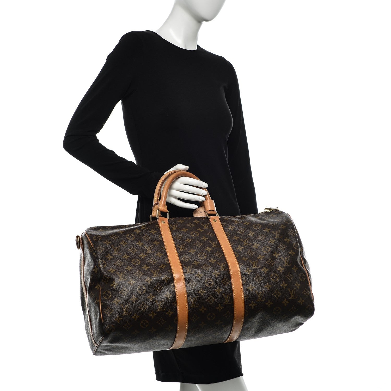 Louis Vuitton Monogram Keepall Bandouliere 50 2 of 12