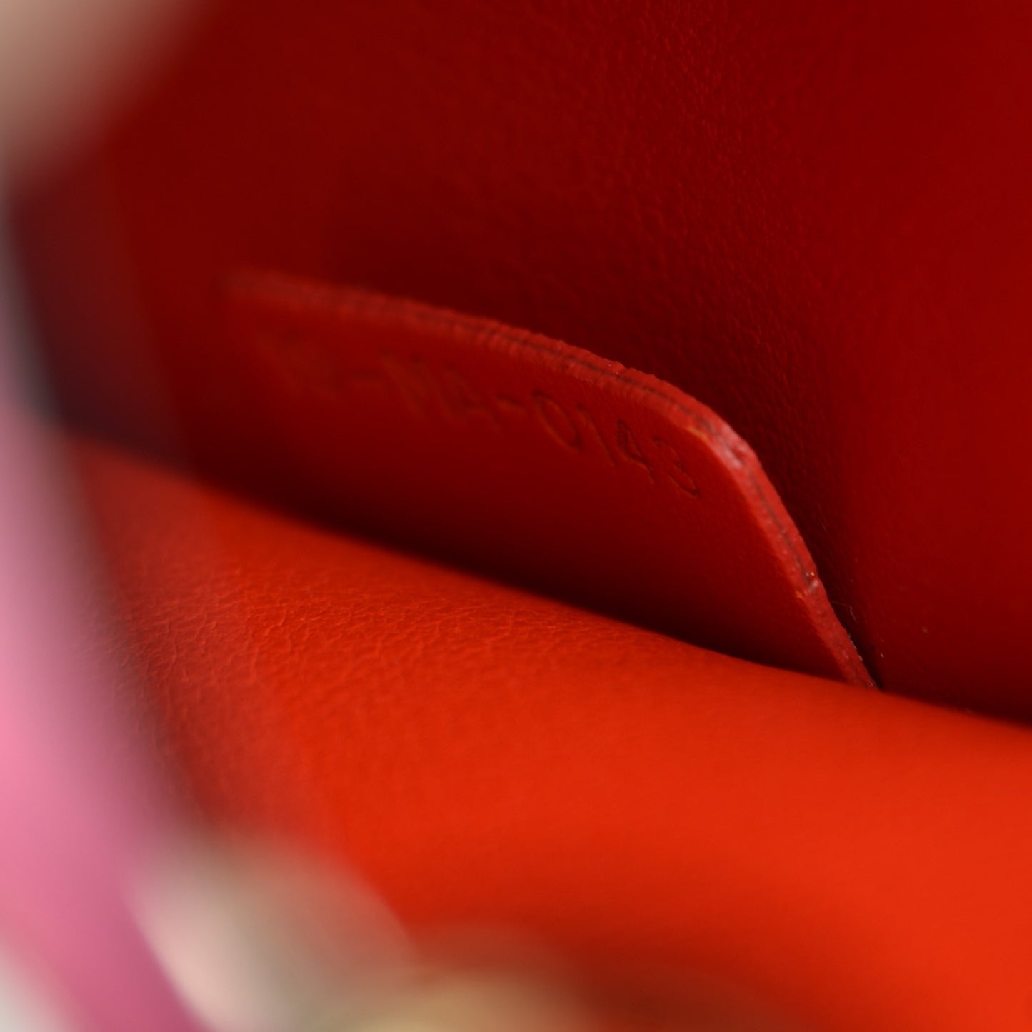 Smooth Calfskin Large Diorissimo Fuchsia