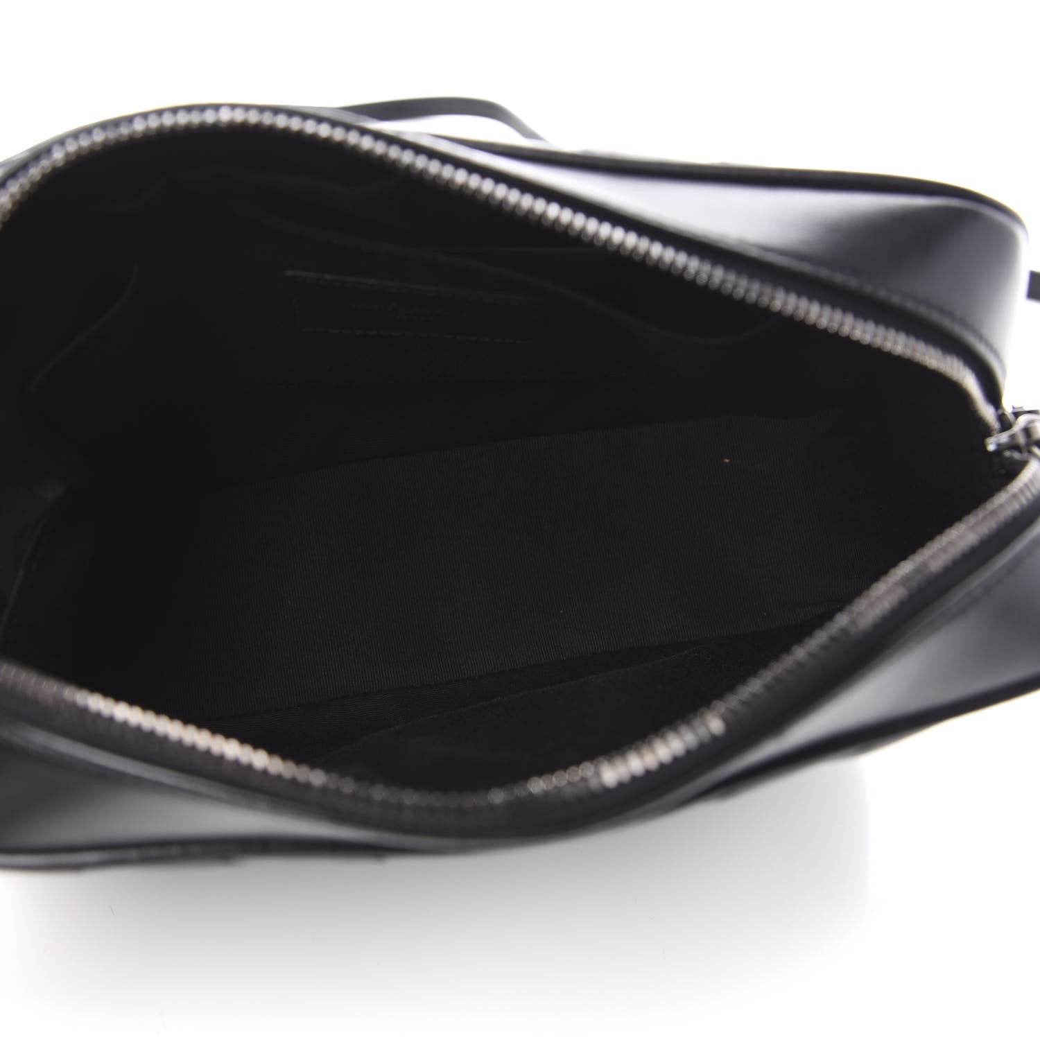 Saint Laurent Calfskin Matelasse Monogram Lou Camera Bag Black 5 of 9