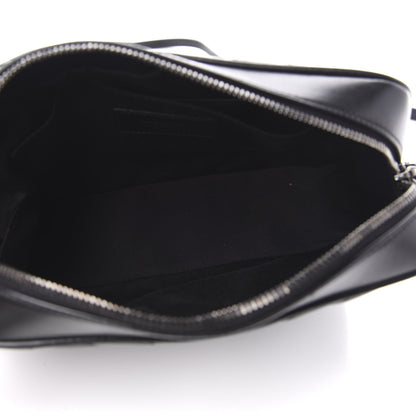 Saint Laurent Calfskin Matelasse Monogram Lou Camera Bag Black 5 of 9