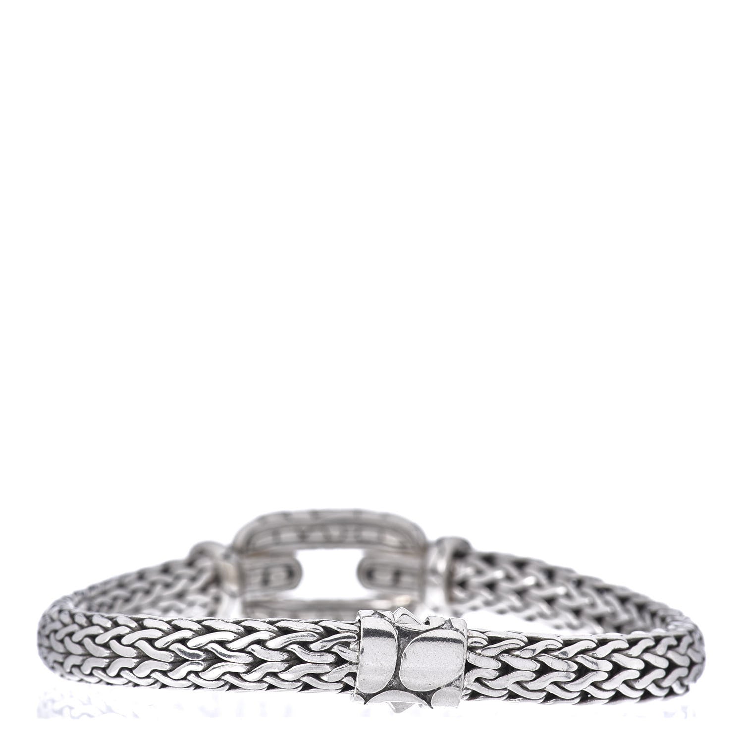 John Hardy Sterling Silver Black Sapphire Kali Station Bracelet 3 of 4