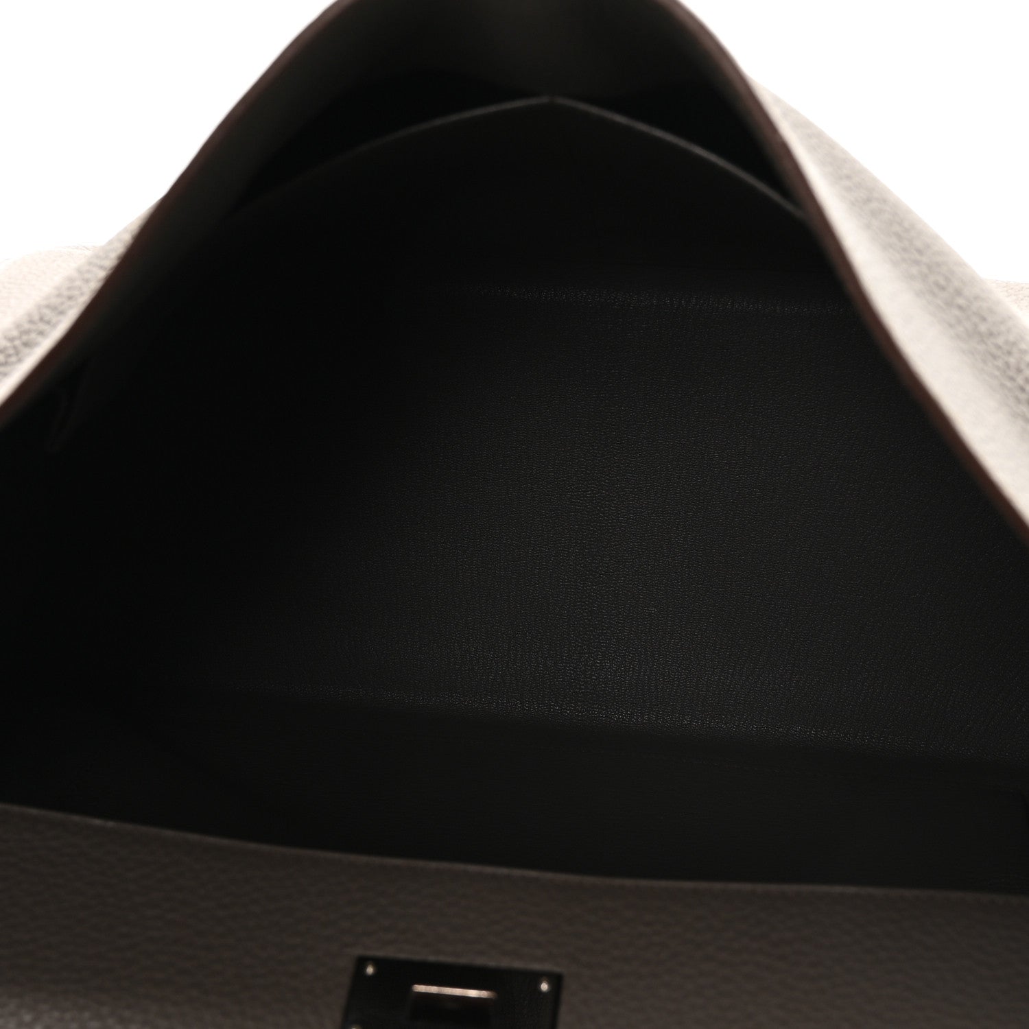 Hermes Taurillon Clemence Kelly Retourne 40 Etain 5 of 11