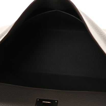 Hermes Taurillon Clemence Kelly Retourne 40 Etain 5 of 11
