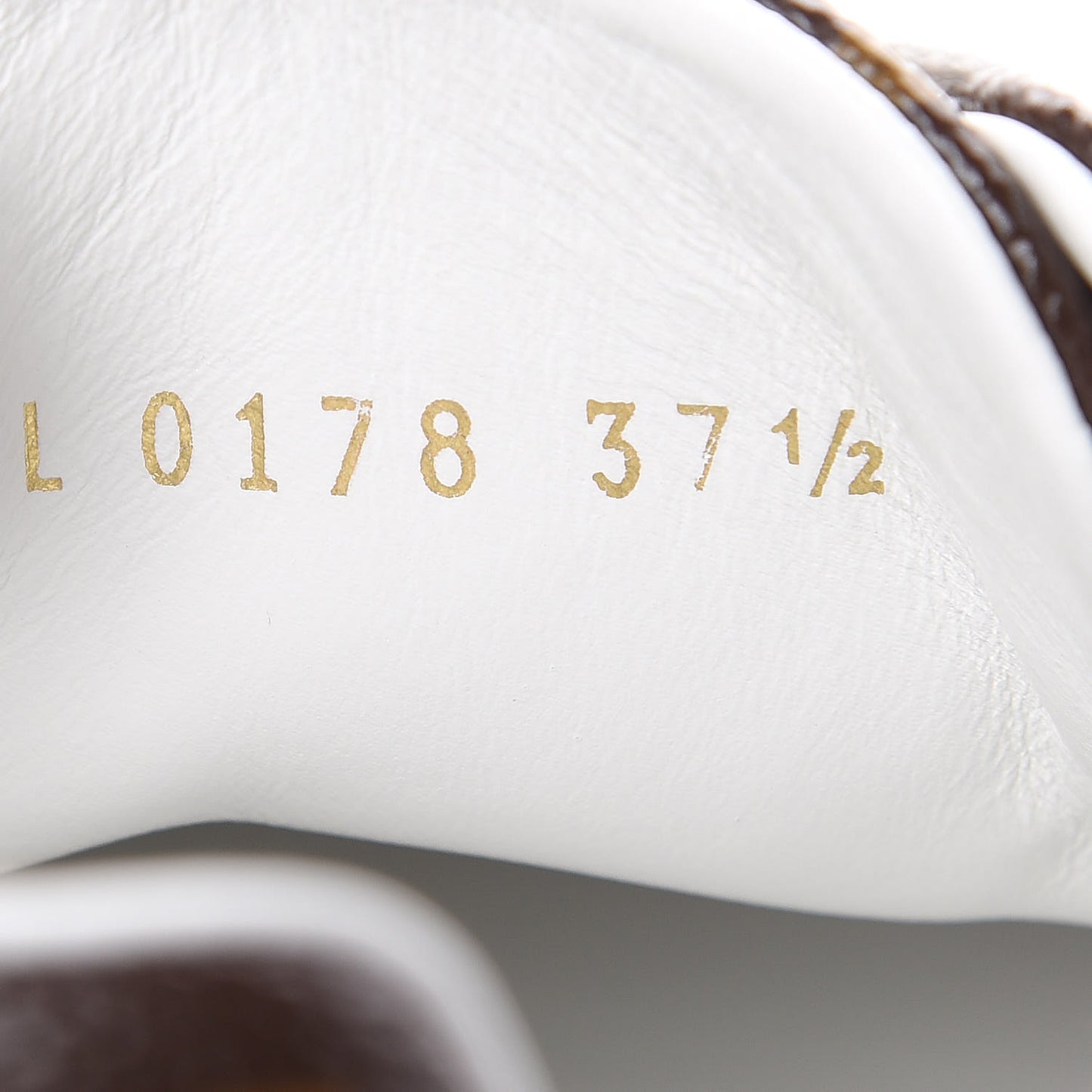 Calfskin Monogram LV Black Heart Sneakers 37.5 Cacao