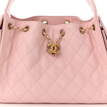 Chanel Caviar Quilted Small Chanel 25 Handbag Light Pink 8 of 11