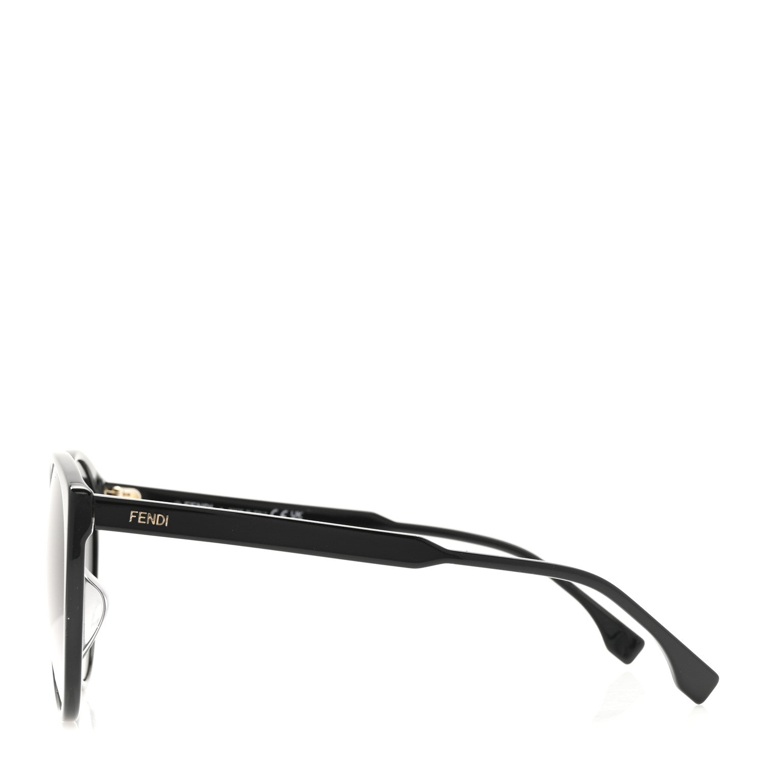 Fendi Acetate Cat Eye Sunglasses FE40029U Black 3 of 7