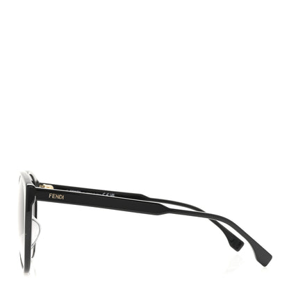 Fendi Acetate Cat Eye Sunglasses FE40029U Black 3 of 7