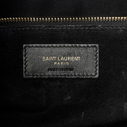 Saint Laurent Smooth Calfskin Le 5 A 7 Hobo Black 6 of 10
