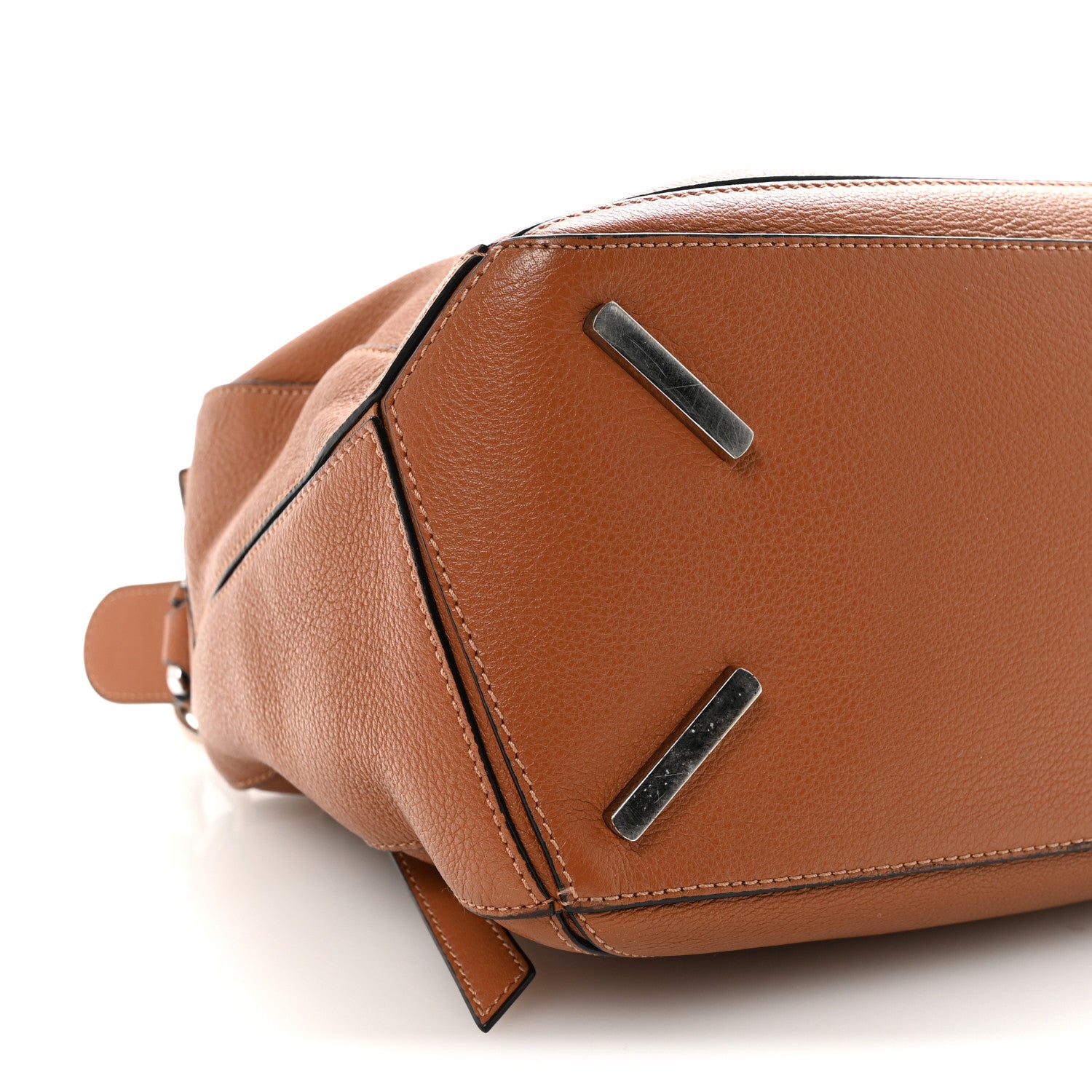 Loewe Calfskin Medium Puzzle Bag Tan 8 of 9