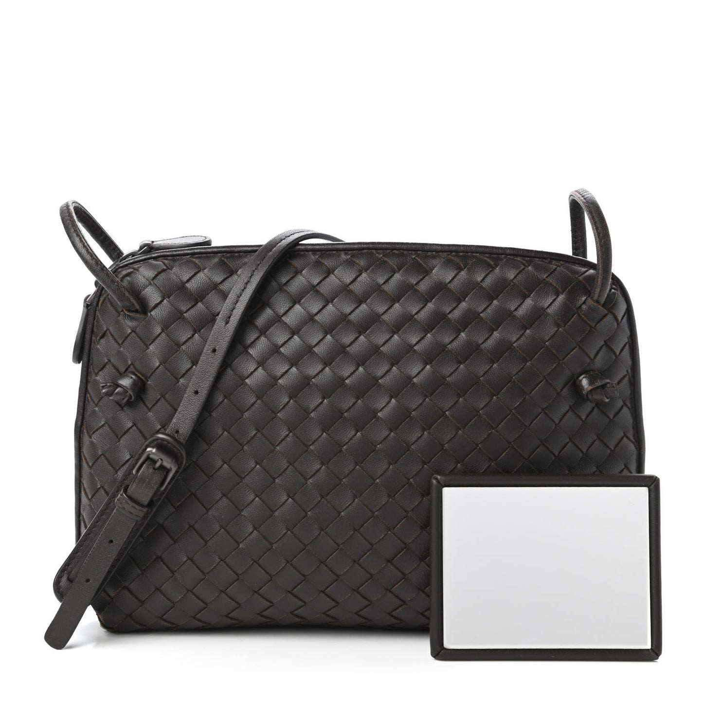 Nappa Intrecciato Nodini Bag Espresso