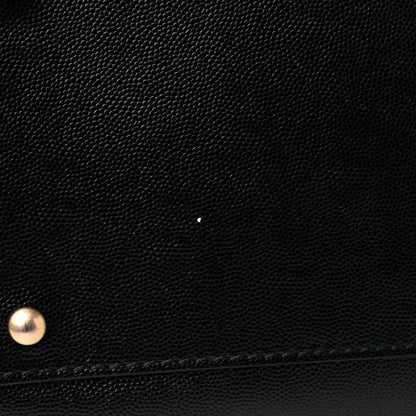 Chanel Caviar Small Studded Deauville Tote Black 10 of 12