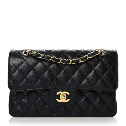 Chanel Caviar Quilted Small Double Flap Black 1 of 10