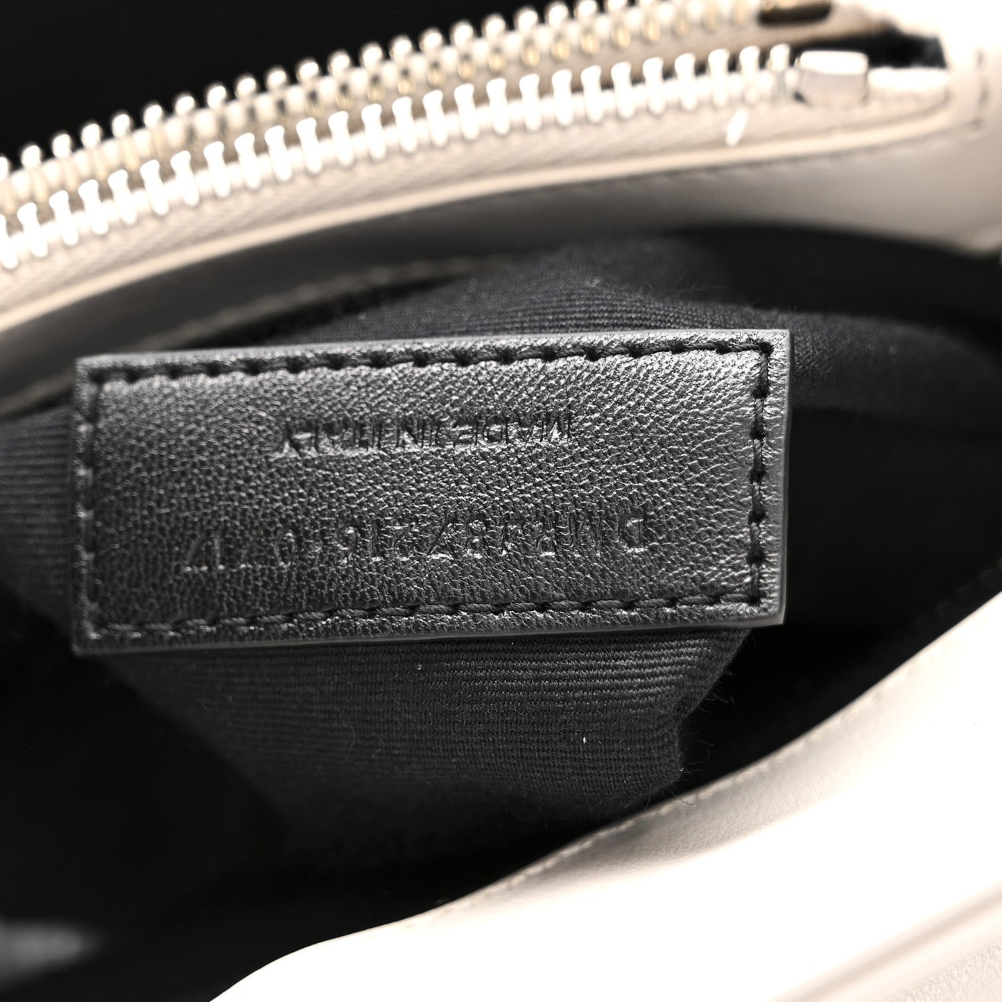 Calfskin Y Quilted Monogram Medium Loulou Chain Satchel Crema Soft