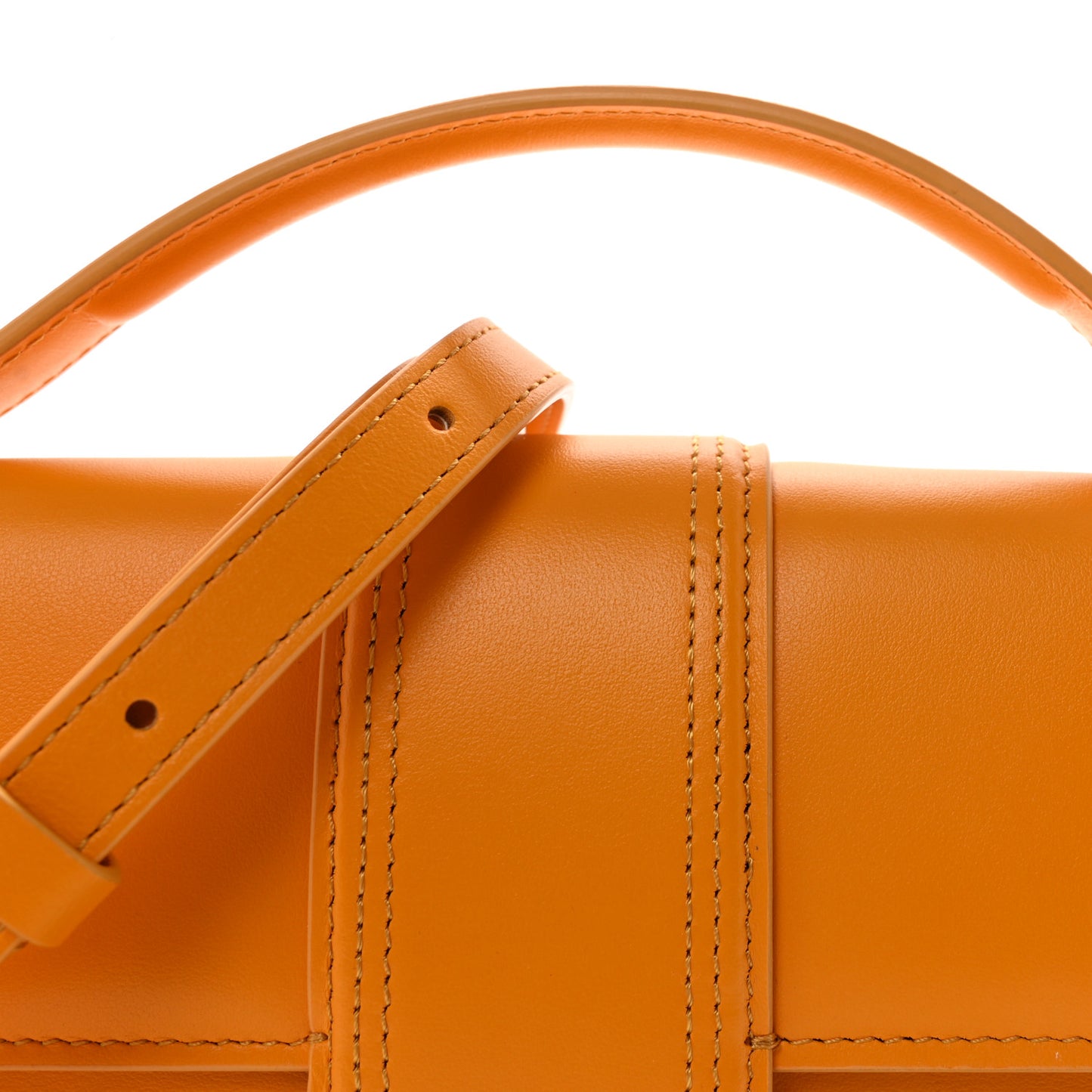 Smooth Calfskin Le Grand Bambino Dark Orange