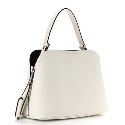 Prada Saffiano Cuir Medium Matinee Tote Cloudy Grey 2 of 13