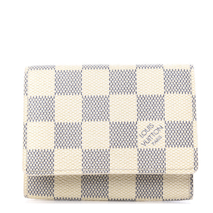Louis Vuitton Damier Azur Business Card Holder 1 of 5