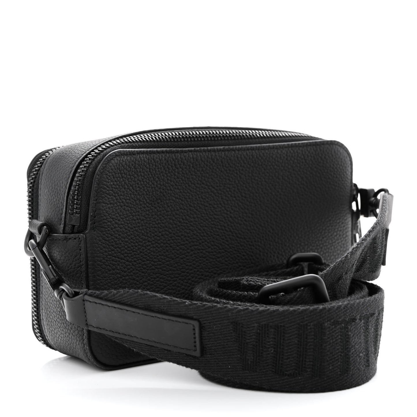 Calfskin Aerogram Alpha Wearable Wallet Black