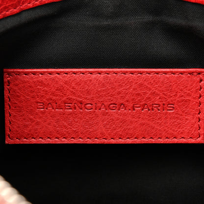 Balenciaga Agneau Arena Classic Hardware Small Clip Rouge Coquelicot 6 of 12