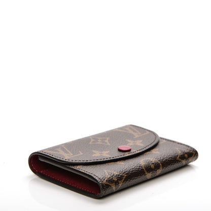 Louis Vuitton Monogram Rosalie Coin Purse Fuchsia 4 of 7