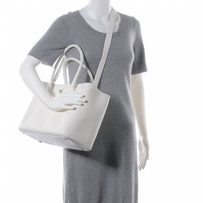Chanel Deerskin Cerf ExecutiveTote White 2 of 9