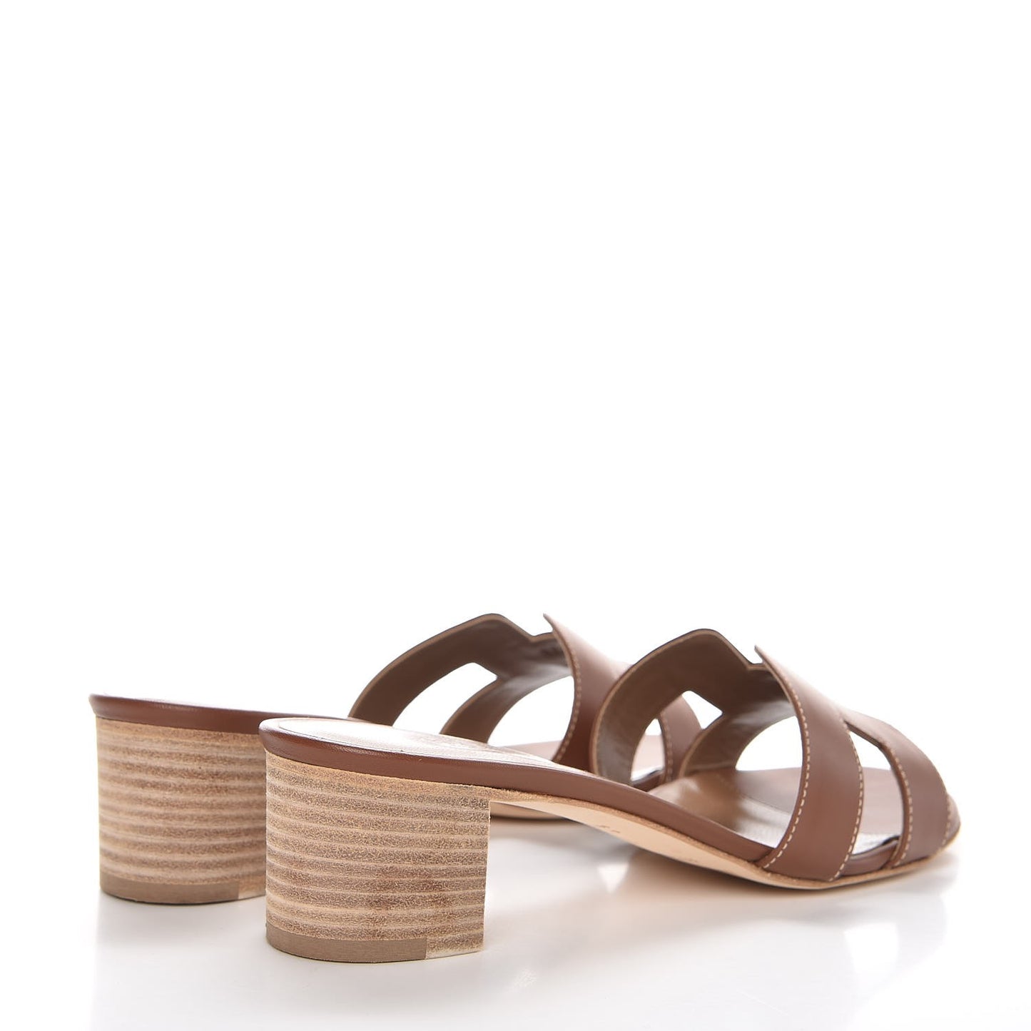 Calfskin Oasis Sandals 37.5 Gold