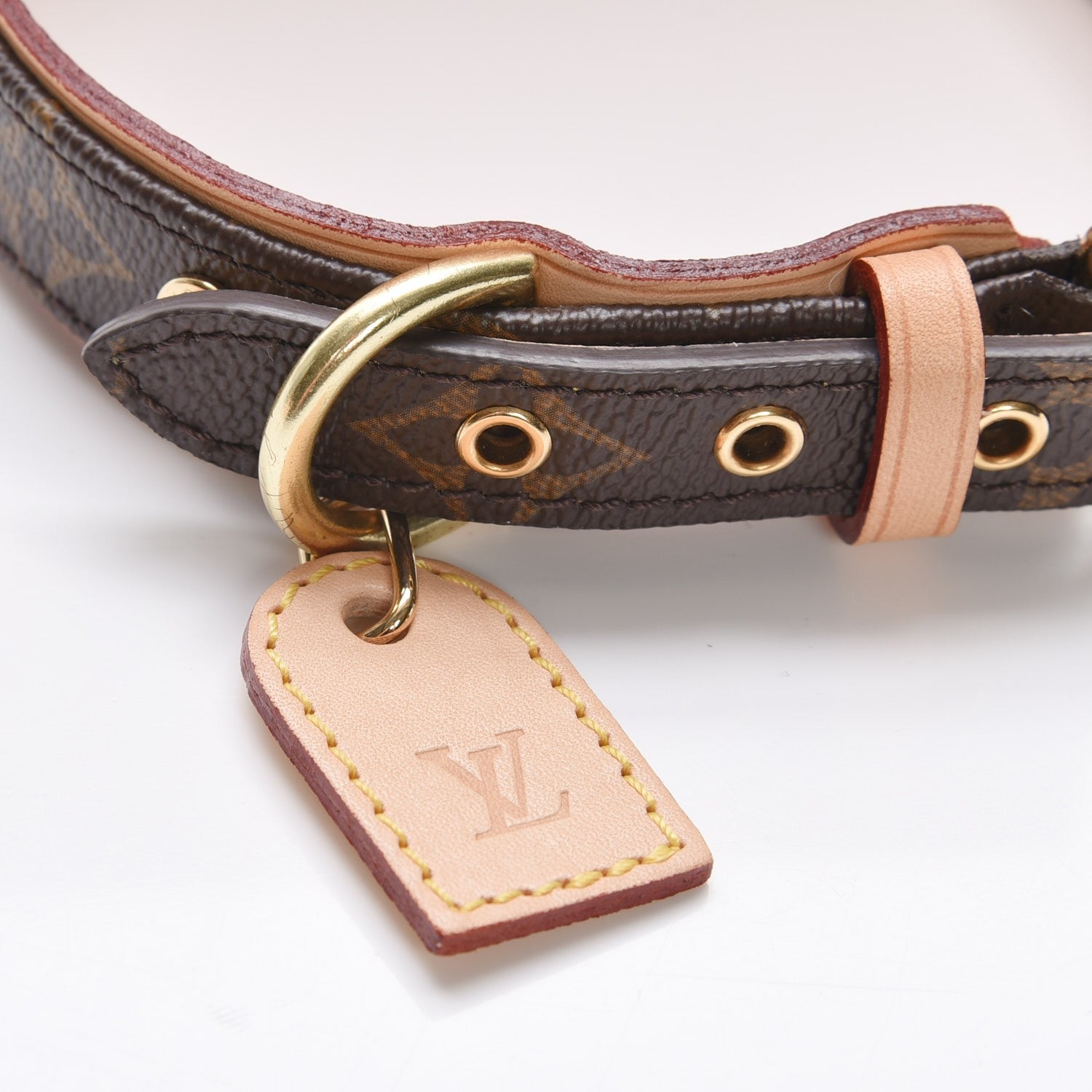 Louis Vuitton Monogram Baxter Dog Collar MM 8 of 8