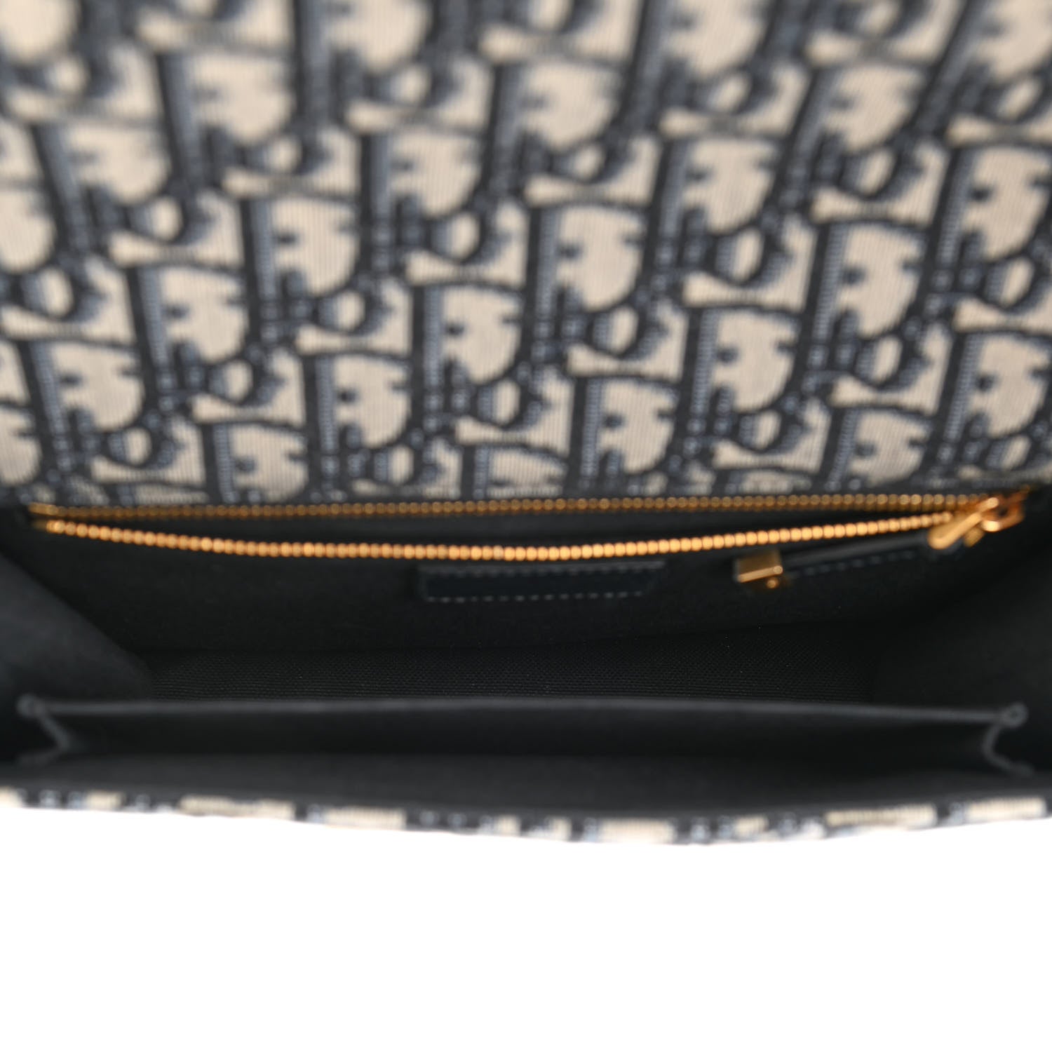 Christian Dior Oblique 30 Montaigne Flap Bag Blue 5 of 8