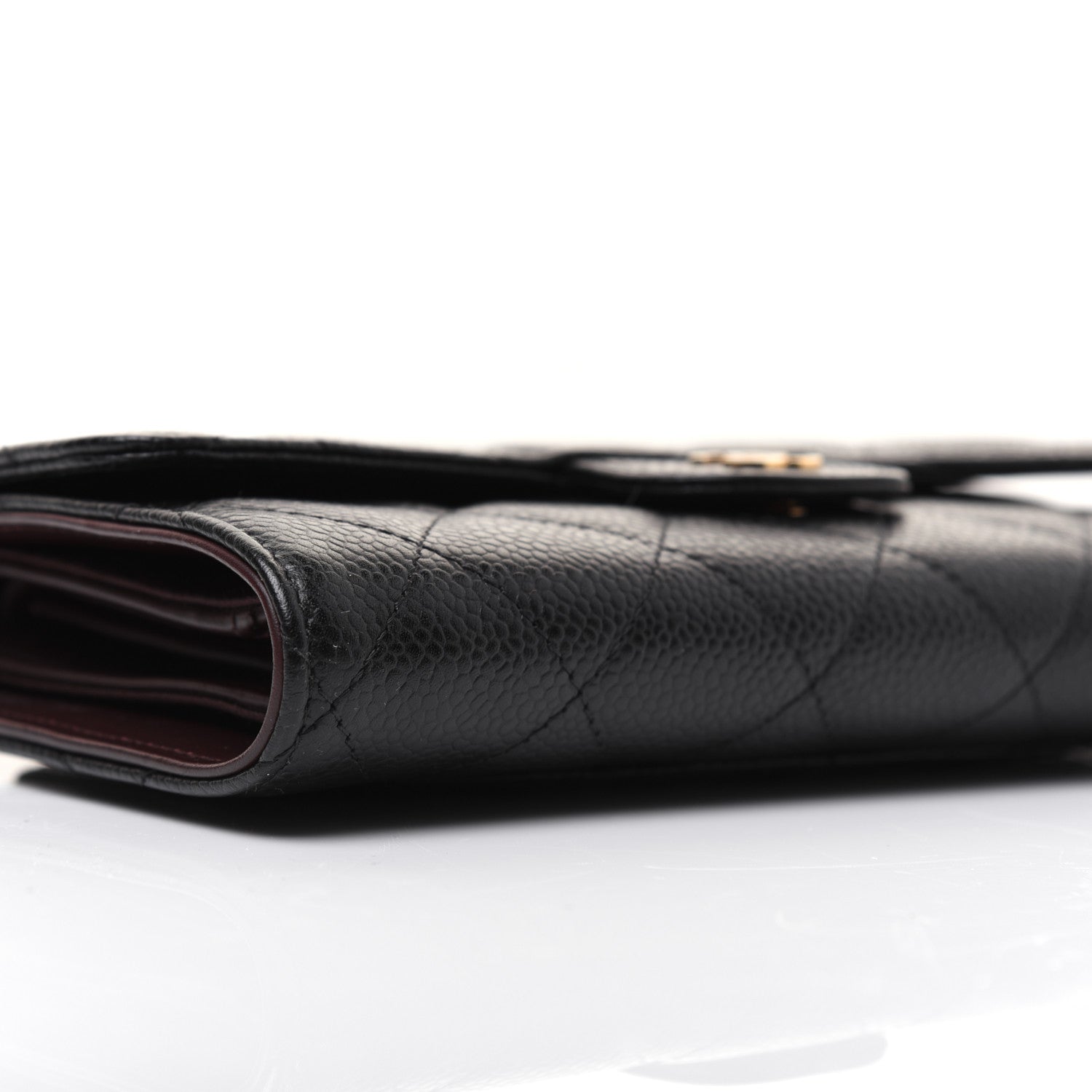 Chanel Caviar Quilted Large Flap Wallet Black 6 of 14