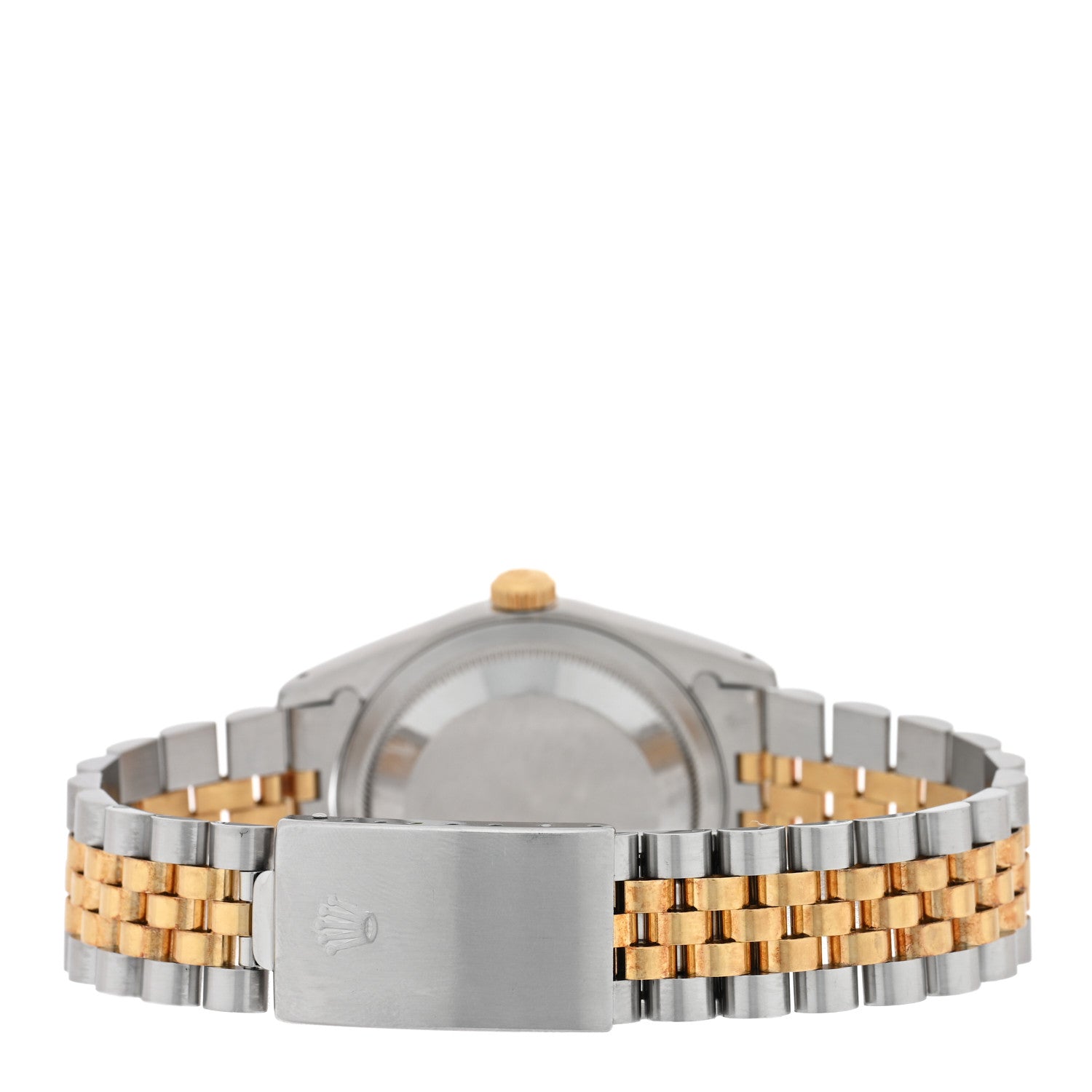 Rolex Stainless Steel 18K Yellow Gold 36mm Oyster Perpetual Datejust Watch Silver 16233 3 of 4