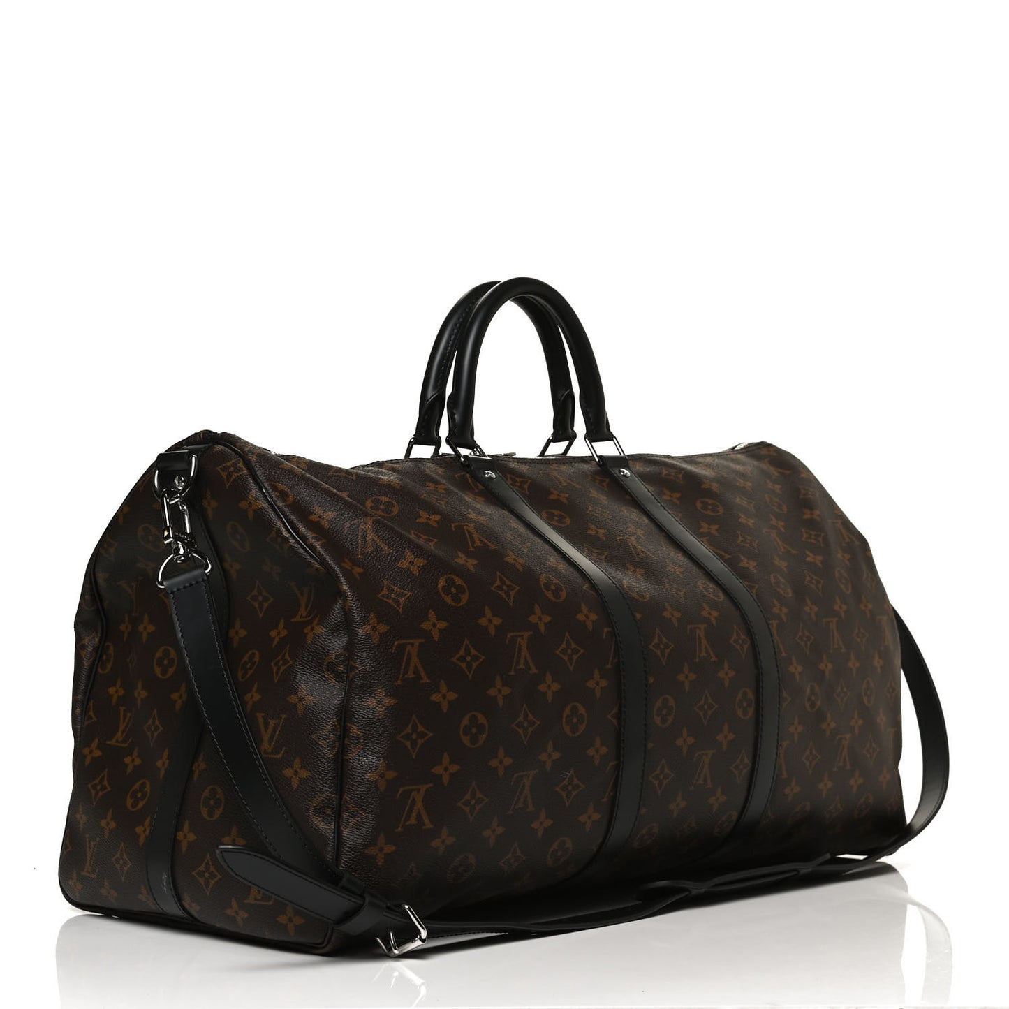 Monogram Macassar Keepall Bandouliere 55